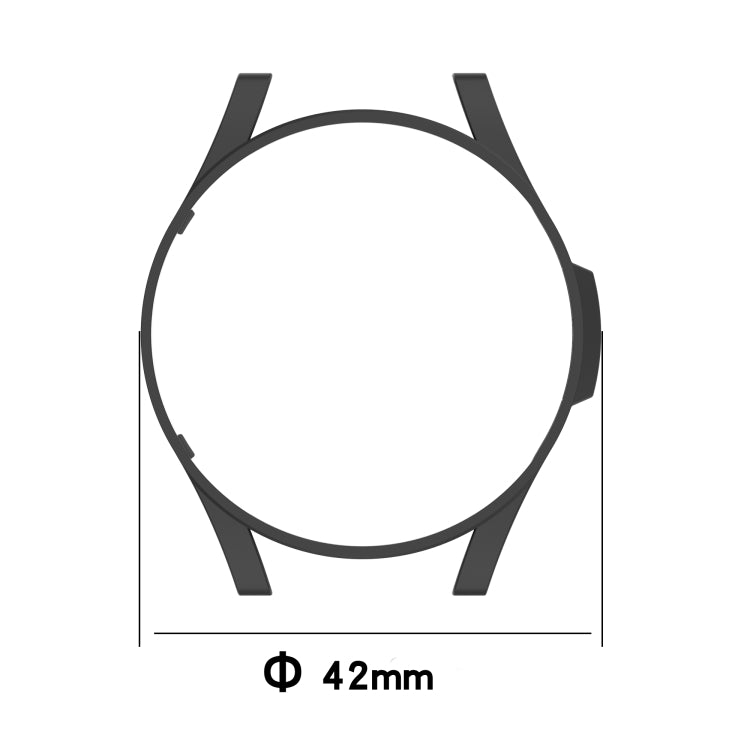 Teilabdeckung, ausgehöhltes PC-Schutzgehäuse, für Samsung Galaxy Watch4 Classic 42mm, für Samsung Galaxy Watch4 Classic 46mm, für Samsung Galaxy Watch4 40mm, für Samsung Galaxy Watch4 44mm