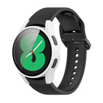 Schutzhülle aus Polycarbonat mit Schutzglasfolie, für Samsung Galaxy Watch4 40 mm und 44 mm