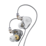 KZ ZAS 16-Einheiten Ring-Eisen In-Ear Kabelgebundene Kopfhörer,, ZAS Standardversion(Weiß), ZAS Standardversion(Schwarz), ZAS Mikrofonversion(Weiß), ZAS Mikrofonversion(Schwarz)