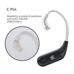 KZ AZ09 Bluetooth Headset Ohrbügel 5.2 Kabelloses Bluetooth-Modul Upgrade-Kabel, C, B