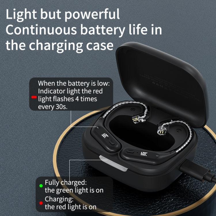 KZ AZ09 Bluetooth Headset Ohrbügel 5.2 Kabelloses Bluetooth-Modul Upgrade-Kabel, C, B