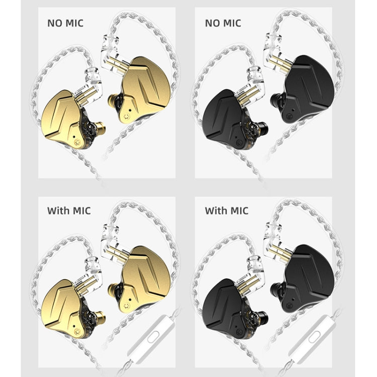 KZ ZSN Pro X Ring-Eisen Hybrid-Antrieb Metall In-Ear Kabelgebundene Kopfhörer,, ZSN Pro X Standardversion(Schwarz), ZSN Pro X Standardversion(Gold), ZSN Pro X Mikrofonversion(Schwarz), ZSN Pro X Mikrofonversion(Gold)