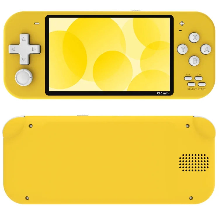 X20 mini Classic Games Handheld-Spielkonsole mit 4,3-Zoll-Bildschirm und 8 GB Speicher, X20 mini / Gelb, X20 mini / Grün, X20 mini / Blau, X20 mini / Grau