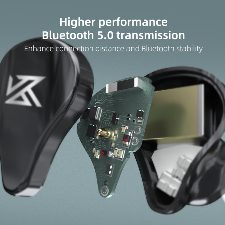 KZ SA08 Kabellose Vier-Einheiten 5BA Balanced Armature Bluetooth In-Ear TWS Kopfhörer, SA08