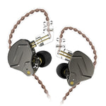 KZ ZSN Pro Ring-Eisen Hybrid-Antrieb Metall In-Ear Kabelgebundene Kopfhörer,, ZSN Mikrofonversion(Lila), ZSN Standardversion(Grau), ZSN Standardversion(Blau), ZSN Standardversion(Lila), ZSN Mikrofonversion(Grau), ZSN Mikrofonversion(Blau)