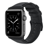 Echtlederarmband mit Ölwachsbehandlung, passend für Apple Watch Series 8 &amp; 7 (41 mm), SE 2 &amp; 6, SE, 5 &amp; 4 (40 mm) und 3 &amp; 2 &amp; 1 (38 mm).