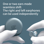 KZ SKS 1DD+1BA Hybrid-Technologie Kabellose Bluetooth 5.2 Sport In-Ear Kopfhörer, SKS