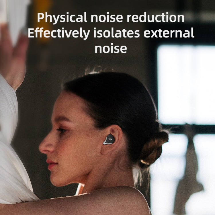KZ Z3 Hybrid-Technologie 1DD+1BA Kabellose Bluetooth 5.2 Sport Geräuschreduzierende TWS In-Ear Kopfhörer