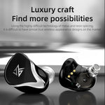 KZ Z3 Hybrid-Technologie 1DD+1BA Kabellose Bluetooth 5.2 Sport Geräuschreduzierende TWS In-Ear Kopfhörer
