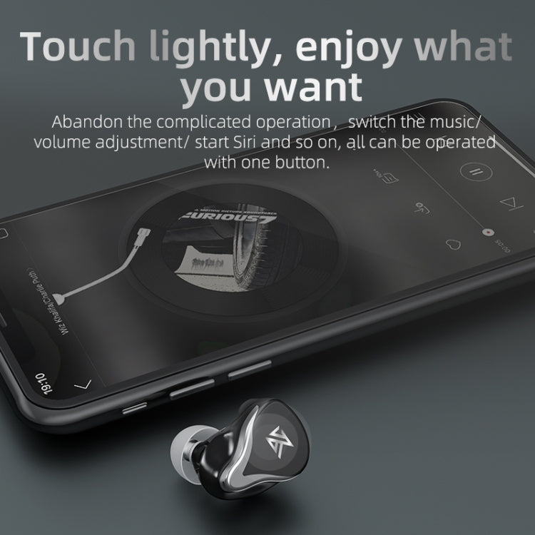 KZ Z3 Hybrid-Technologie 1DD+1BA Kabellose Bluetooth 5.2 Sport Geräuschreduzierende TWS In-Ear Kopfhörer