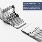 304 Stainless Steel Double Buckle Replacement Strap Watchband, 12mm, 14mm, 16mm, 18mm, 20mm, 22mm