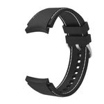 Ersatzarmband mit Silikonnaht für Samsung Galaxy Watch4 / Watch4 Classic