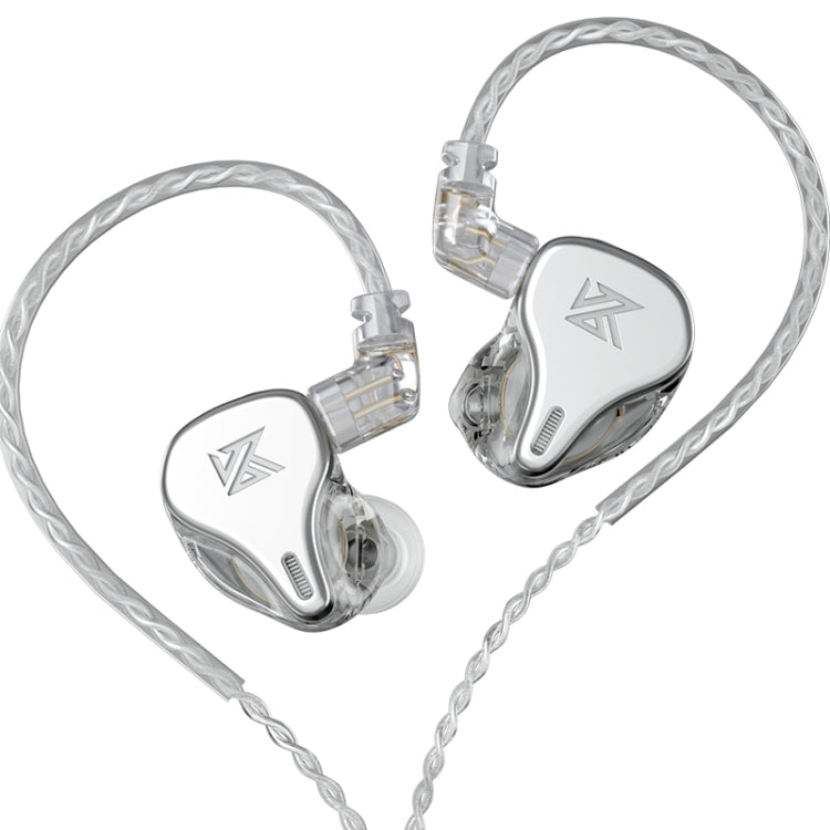 KZ DQ6 3-Einheiten Dynamische HiFi In-Ear Kabelgebundene Kopfhörer, Ohne Mikrofon, Mit Mikrofon