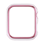 Zweifarbige galvanisierte PC-Schutzhülle für Apple Watch Series 6 / 5 / 4 / Watch SE 44mm, für Apple Watch Series 3 & 2 & 1 42mm, für Apple Watch Series 6 / 5 / 4 / Watch SE 40mm