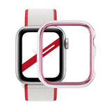 Zweifarbige, galvanisierte PC-Schutzhülle für Apple Watch Series 3, 2 und 1 (38 mm)