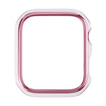 Zweifarbige, galvanisierte PC-Schutzhülle für Apple Watch Series 3, 2 und 1 (38 mm)
