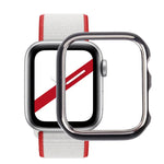 Zweifarbige, galvanisierte PC-Schutzhülle für Apple Watch Series 3, 2 und 1 (38 mm)