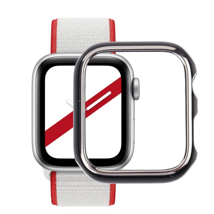 Zweifarbige, galvanisierte PC-Schutzhülle für Apple Watch Series 3, 2 und 1 (38 mm)