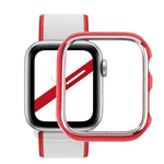 Zweifarbige, galvanisierte PC-Schutzhülle für Apple Watch Series 3, 2 und 1 (38 mm)