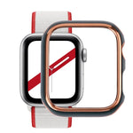 Zweifarbige, galvanisierte PC-Schutzhülle für Apple Watch Series 3, 2 und 1 (38 mm)