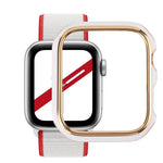 Zweifarbige, galvanisierte PC-Schutzhülle für Apple Watch Series 3, 2 und 1 (38 mm)