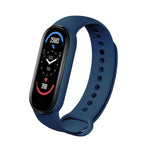 1M7 Sport-Smart-Armband, unterstützt Herzfrequenzmessung, Blutdruckmessung, Schlafüberwachung und Bewegungserinnerung, lineares Laden, magnetisches Laden
