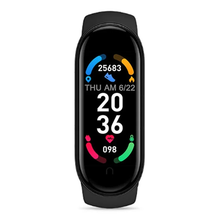 1M7 Sport-Smart-Armband, unterstützt Herzfrequenzmessung, Blutdruckmessung, Schlafüberwachung und Bewegungserinnerung, lineares Laden, magnetisches Laden