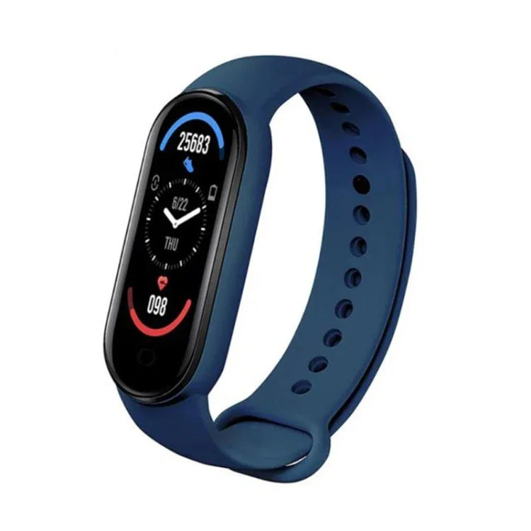 1M7 Sport-Smart-Armband, unterstützt Herzfrequenzmessung, Blutdruckmessung, Schlafüberwachung und Bewegungserinnerung, lineares Laden, magnetisches Laden