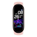 1M7 Sport-Smart-Armband, unterstützt Herzfrequenzmessung, Blutdruckmessung, Schlafüberwachung und Bewegungserinnerung, lineares Laden, magnetisches Laden
