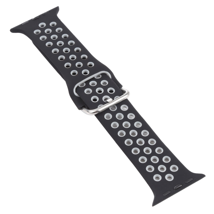 Silikon-Ersatzarmband + Schutzhülle mit Displayschutzfolien-Set für Apple Watch Series, 3 & 2 & 1 38 mm, für Apple Watch Series 6 / 5 / 4 / Watch SE 40 mm