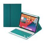 HK006 Quadratische Tasten Abnehmbare Bluetooth-Tastatur Lederhülle mit Halter für iPad mini 6, HK006