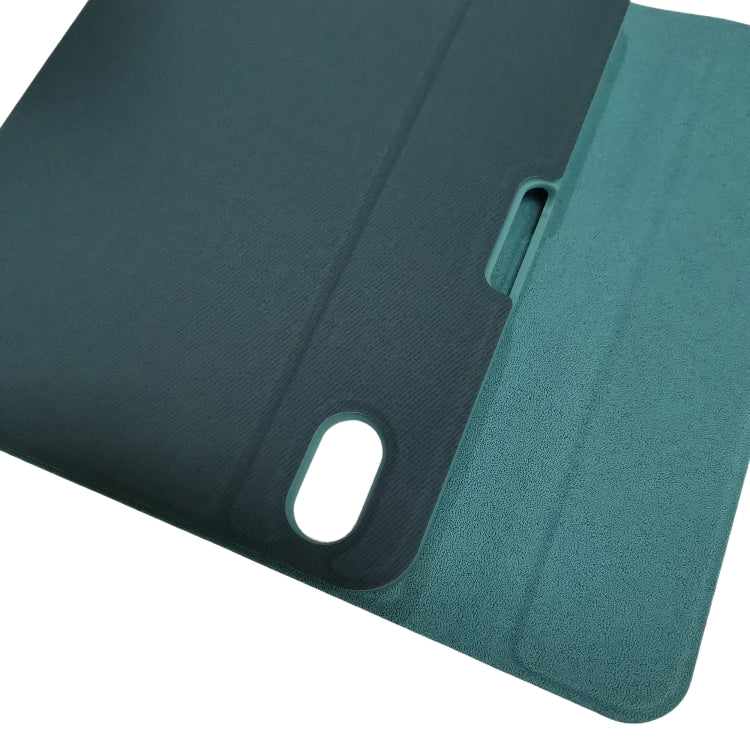HK006 Quadratische Tasten Abnehmbare Bluetooth-Tastatur Lederhülle mit Halter für iPad mini 6, HK006