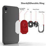 Universal Sticky 360-degree Rotatable Magnetic Ring Holder