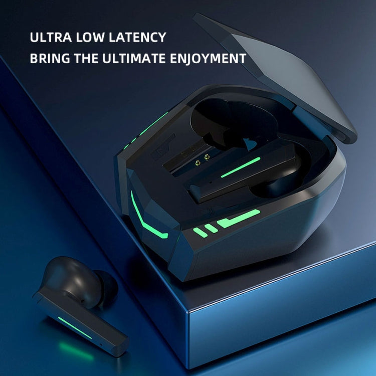 Original Lenovo XT80 TWS Spiel- / Musik-Dual-Modus Bluetooth-Kopfhörer mit Atemlicht & Ladebox