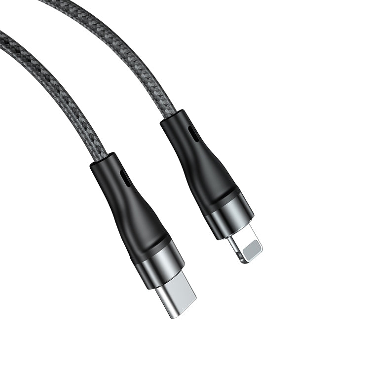 ADC-003 Type-C zu 8 Pin PD Schnelllade Geflochtenes Datenkabel, 1m, 2m