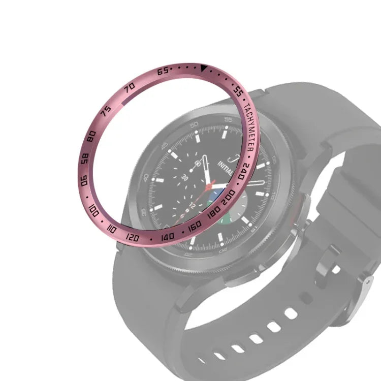 Smart Watch Steel Bezel Ring, E Version, For Samsung Galaxy Watch4 Classic 42mm, For Samsung Galaxy Watch4 Classic 46mm