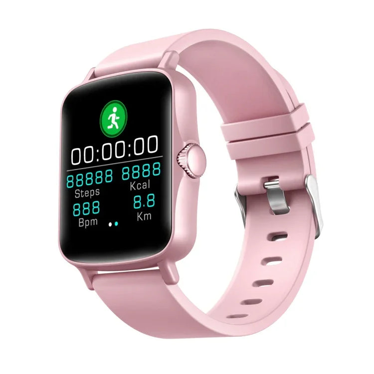 PTone Smartwatch mit 1,44 Zoll HD-Touchscreen, IP67 wasserdicht, unterstützt Schlafüberwachung, Herzfrequenzmessung und Blutdruckmessung