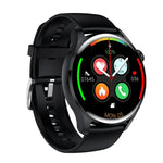M103 Smartwatch mit 1,35 Zoll IPS-Farbbildschirm, IP67 wasserdicht, unterstützt Schlafüberwachung, Herzfrequenzmessung, Bluetooth-Anrufe und Musikwiedergabe. Ausführungen: Silikonarmband, Silikonarmband (Schwarz), Silikonarmband (Schwarz-Silber)