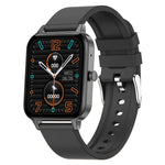 MX7 Smartwatch mit 1,69 Zoll IPS-Touchscreen, IP68 wasserdicht, unterstützt Schlafüberwachung, Herzfrequenzmessung, Bluetooth-Anrufe und Körpertemperaturmessung