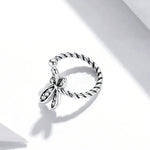 Exquisite Libellen-Ohrringe für Damen aus 925er Sterlingsilber, Libelle