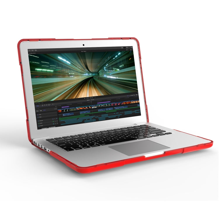 TPU + PC Zweifarbige Laptop Schutzhülle, Für MacBook Air 13,3 Zoll A1932 (2018), Für MacBook Pro 13,3 Zoll mit Touch Bar (A2159 / A1989)