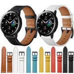 Leder-Ersatzarmband, für Samsung Galaxy Watch 3 41mm, für Samsung Galaxy Watch 3 45mm, für Samsung Galaxy Watch 42mm, für Samsung Galaxy Watch 46mm