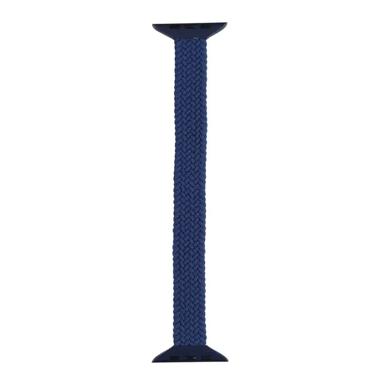 Schmale, einreihige Nylon-Armbänder als Ersatz für Apple Watch Series 7 45 mm / 6 &amp; SE &amp; 5 &amp; 4 44 mm / 3 &amp; 2 &amp; 1 42 mm, S 145 mm, M 155 mm, L 165 mm