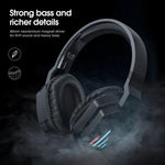 ONIKUMA B60 Bluetooth 5.0 Verstellbares kabelloses Gaming-Bluetooth-Headset mit starkem Bass und Mikrofon