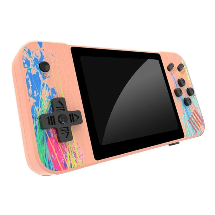 G3 Macaron Handheld-Spielkonsole mit 3,5-Zoll-Bildschirm und 800 vorinstallierten Spielen, Einzelspieler / Pink, Einzelspieler / Grau, Einzelspieler / Grün, Einzelspieler / Blau