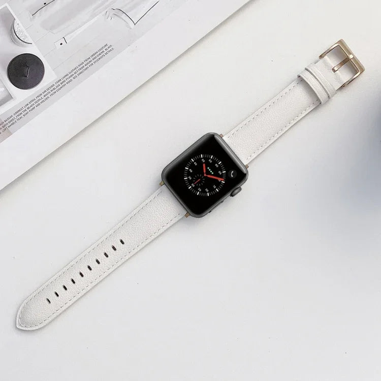 Nähen von Leder-Ersatzarmbändern für Apple Watch Series 7 (41 mm), 6, SE, 5, 4 (40 mm), 3, 2, 1 (38 mm) und 7 (45 mm), 6, SE, 5, 4 (44 mm) sowie 3, 2, 1 (42 mm)