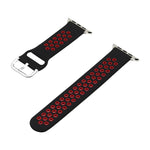Silikon-Ersatzarmband für Apple Watch Series, 7 41mm / 6&SE&5&4 40mm / 3&2&1 38mm, 7 45mm / 6&SE&5&4 44mm / 3&2&1 42mm