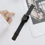 Gerades Edelstahlarmband mit V-förmiger Schnalle als Ersatz für Apple Watch Series 7 (41 mm), 6, SE, 5, 4 (40 mm), 3, 2, 1 (38 mm) und 7 (45 mm), 6, SE, 5, 4 (44 mm) sowie 3, 2, 1 (42 mm).