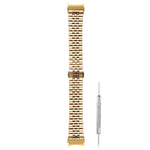 Ersatzarmband aus Edelstahl mit fünf Perlen, passend für Samsung Galaxy Watch4 40 mm/44 mm