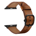 Leder Ersatzarmband Uhrenarmband Für Apple Watch Series, 7 41mm / 6&SE&5&4 40mm / 3&2&1 38mm, 7 45mm / 6&SE&5&4 44mm / 3&2&1 42mm